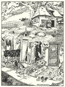 Le Case dei Quattro Venti da Dion Clayton Calthrop