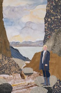 Tra i fiordi (collage)
