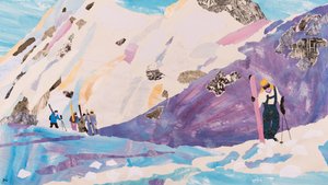 Arrampicarsi per la polvere, 2015 (collage)
