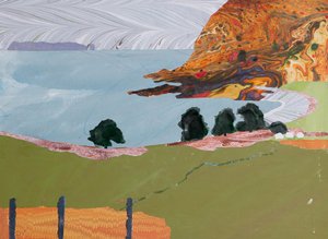 Mull, luce di ottobre (collage)