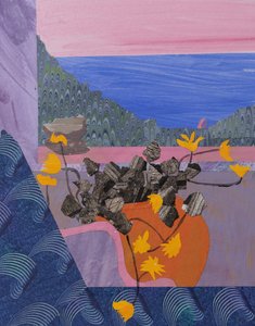 Riposo in paradiso (collage) da Dione Verulam