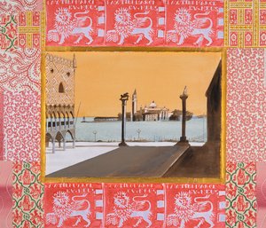 Venezia, San Marco (acquerello e inchiostro) da Dione Verulam