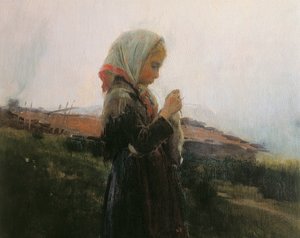 Lavoro a maglia, (dettaglio)