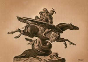 Statua di Roger e Angelica da Dionisio Baixeras Verdaguer