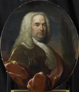 Ritratto di Hugo du Bois, Direttore della Camera di Rotterdam della Compagnia Olandese delle Indie Orientali, eletto nel 1734 da Dionys van Nijmegen