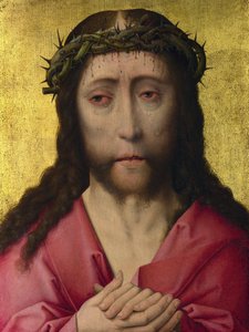 Cristo di dolore coronato di spine