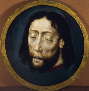 La testa di San Giovanni Battista da Dirck Bouts