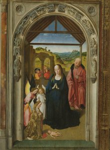 La natività (dettaglio) da Dirck Bouts