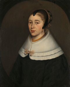 Ritratto di una donna, ritenuta Catharina Kettingh (1626/27-73), moglie di Bartholomeus Vermuyden da Dirck Craey