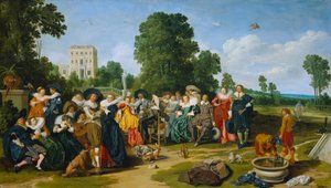 La Fête champêtre da Dirck Hals