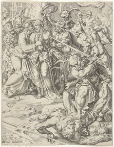 Bacio di Giuda e arresto di Cristo