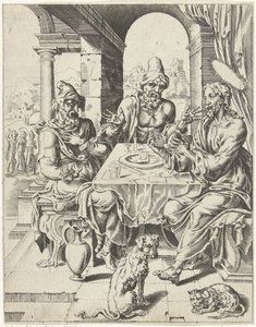 Cena in Emmaus (serie: La caduta e la redenzione dell