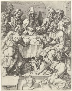 Maria Maddalena lava i piedi di Cristo