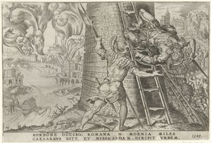 Assalto di Roma, 1527 da Dirck Volckertsz. Coornhert