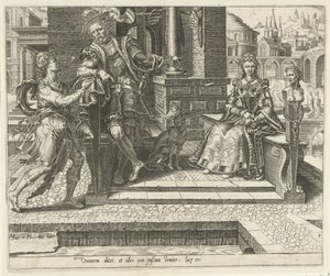 Terzo pretesto: appena sposati (Parabola di una festa di nozze) da Dirck Volckertsz. Coornhert
