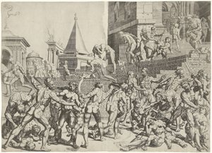 Strage degli innocenti a Betlemme da Dirck Volckertsz. Coornhert