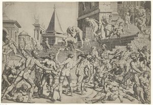 Strage degli innocenti a Betlemme da Dirck Volckertsz. Coornhert