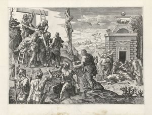 Deposizione dalla croce da Dirck Volckertsz. Coornhert
