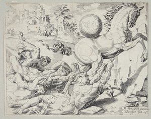 Il mondo che porta via conoscenza e amore da Dirck Volckertsz. Coornhert