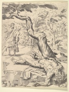 La parabola del buon samaritano da Dirck Volkertsen Coornhert