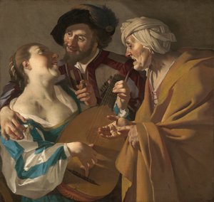 La ruffiana da Dirck van Baburen