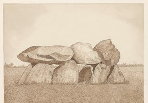 Dolmen vicino a Tynaarlo da Dirk Arnoldus Tavenraat