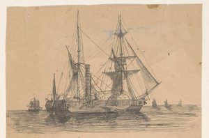 Nave a vapore Marianna da Dirk Arnoldus Tavenraat