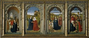 Quattro scene della vita della Vergine da Dirk Bouts
