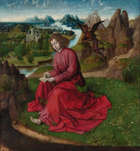 San Giovanni Evangelista a Patmos, ca 1465 da Dirk Bouts
