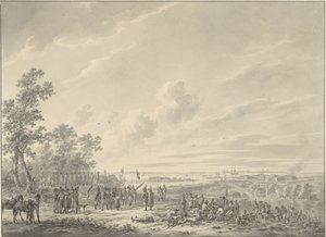 La Schelda fortificata dalle truppe francesi