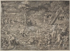 Il Diluvio da Dirk Vellert