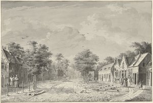 Veduta del villaggio De Bilt da Dirk Verrijk