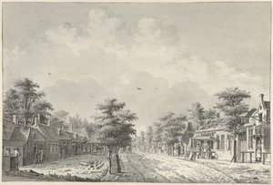 Vista del villaggio De Bilt dalla Hollebeld da Dirk Verrijk