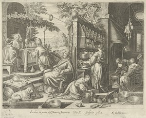 Cena in Emmaus da Dirk van Hoogstraten