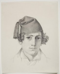 Ritratto di un Giovane con Berretto da Ditlev Blunck