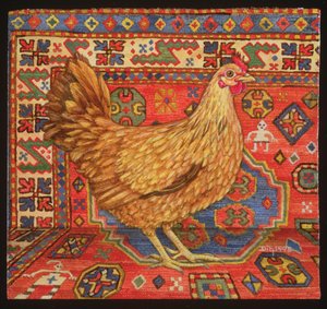 Pollo sul Tappeto Marrone, 1995
