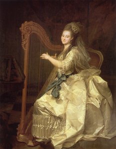Ritratto di Glaphira Ivanovna Alymova 1758-1826, 1776