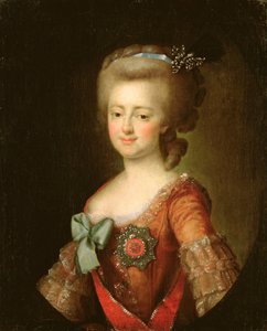 Ritratto della Granduchessa Maria Fyodorovna (1759-1828) c.1780-90