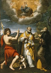 La Madonna di Loreto appare a San Giovanni Battista, Sant