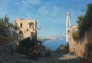 Veduta di Posillipo dalla Chiesa di Sant