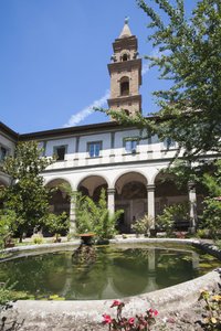 Architettura: veduta del chiostro dei morti da Domenico Baglioni