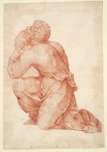 Uomo in ginocchio da Domenico Beccafumi