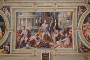 Il sacrificio di Codro, re di Atene da Domenico di Pace Beccafumi  