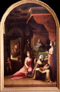 La nascita della Vergine da Domenico Beccafumi