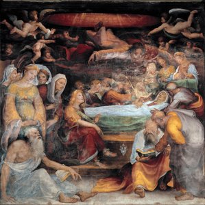 La morte della Vergine da Domenico Beccafumi