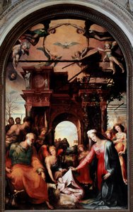 La natività da Domenico Beccafumi