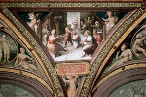 Il sacrificio di Seleuco di Locri Seleuco, dopo aver perso un occhio per mano del figlio, compie un sacrificio per giustificare il possesso dell