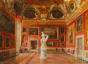 Sala di Giove al Palazzo Pitti a Firenze, 1875