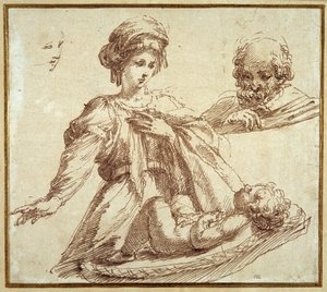 La Sacra Famiglia da Domenico Campagnola