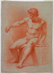 Disegno, Disegno, Nudo, 1740 ca.